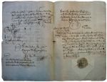 Odpis zezwolenia cesarza Józefa II na budowę Kościoła Jezusowego uwierzytelniony pieczęcią cesarza, 1709